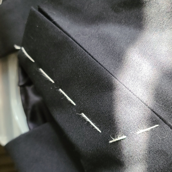 New Salvatore Ferragamo single breasted jersey blazer defective please read - Picture 13 of 15